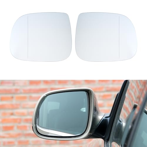 Heated Wing Door Mirror Glass Driver Right Side Compatible With Audi Q5 Q7 Q5 2009-2017 Q7 2010-2015 Right - Image 7