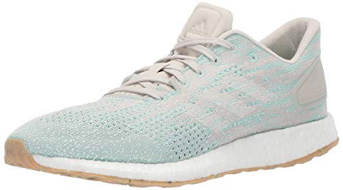 adidas Women's Pureboost DPR Running Shoes, raw White/White/Clear Mint, 7 M US