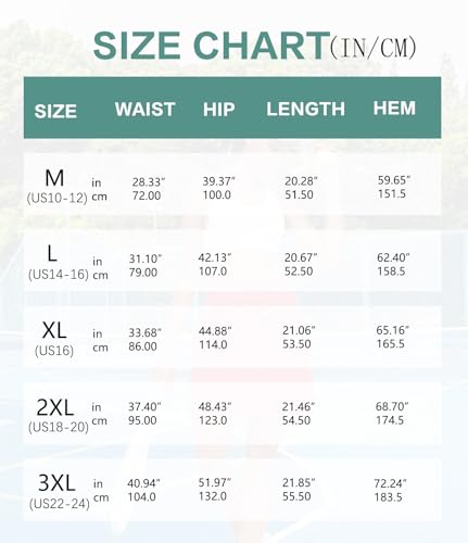 KORALHY Saias femininas, Preto, GG