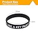 OUDQFCJ Pulseras Motivacionales de Silicona con Frases Positivas Imagen de OUDQFCJ Pulseras Motivacionales de Silicona con Frases Positivas