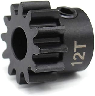 Hot Racing NSG12M15 12t Mod 1.5 Hardened Steel Pinion Gear 8mm Bore