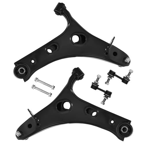 AUTOSAVER88 Front Suspension Control Arm Kit Compatible with 2004-2007 Buick Rainier, 2004-2007 Chevy Trailblazer (EXT), 2004-2008 Isuzu Ascender, 2004-2008 GMC Envoy XL XUV, 2005-2009 Saab