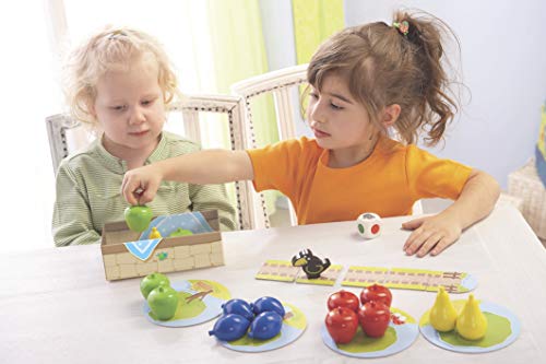 Haba 4655 - Meine ersten Spiele Erster Obstgarten, unterhaltsames Brettspiel rund um Farben und Formen ab 2 Jahren… – Bild 5