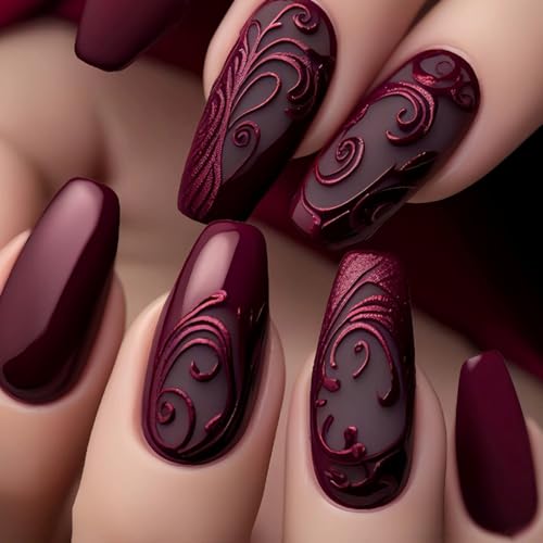 juggssa Short Square Press on Nails French Fake Nails Ombre Acrylic Nails Press on Full Cover Glossy False Nails Artificial Stick on Nail for Women Manicure Decoration 24PCS