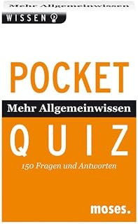 Pocket Quiz Mehr Allgemeinwissen: 150 Fragen und Antworten (Pocket Quiz / Ab 12 Jahre /Erwachsene)