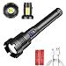 Produktbild LUXJUMPER LED Taschenlampe Aufladbar Extrem Hell XHP90 + COB Rotlicht 15000 Lumen Zoombare IPX65 Wasserdichte 7 Modi Taktische Taschenlampes für Wandern, Jagd, Camping, Outdoor, Sport