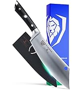 Dalstrong Chef & Cleaver Knife - 8 inch - The Crixus - Gladiator Series Elite - German HC Steel -...