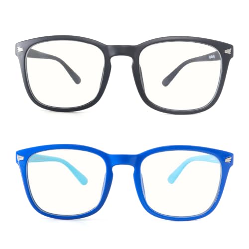 Image of EYEBUDDY Blue Light Glasses for Kids Boys Girls,Computer Gaming Bluelight Glasses,Fake Glasses for Ages 2-12