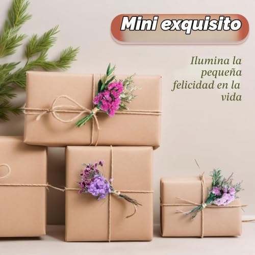 Miniatura 4 de Rxkfigx 10 Paquetes De Mini Ramo De Flores Secas Naturales, Ramilletes Flores Secas, Flores Seca Pequeñas Para El Marco De Fotos Diy Fiesta En Casa Y Decoraciones De La Boda