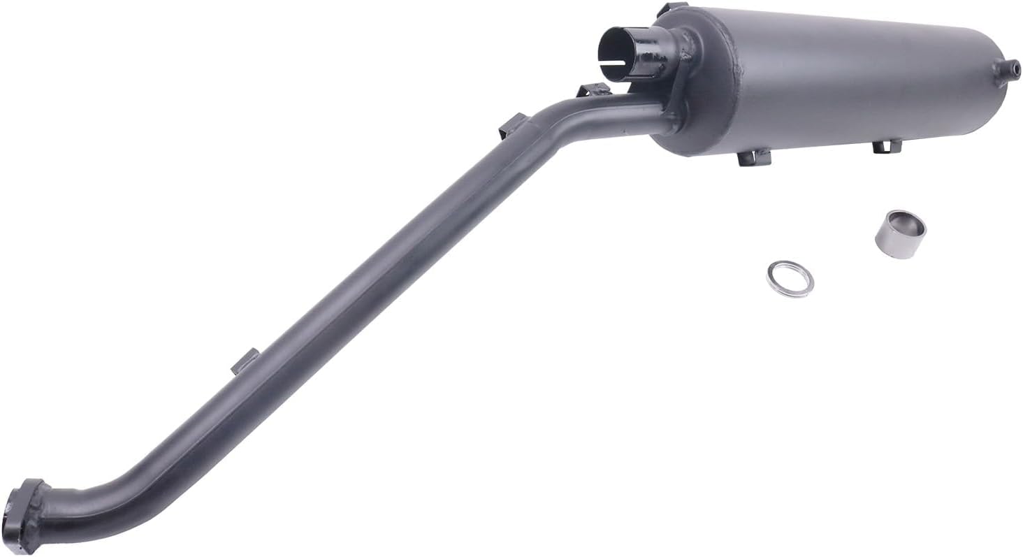 Muffler Compatible with Kawasaki Brute Force 750 KVF750A KVF750B KVF750C KVF750D KVF750E KVF750F 4X4 4X4I Carb Injector 06-11