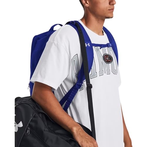Image of Under Armour 1378413-400-OSFM UA Contain Backpack RYL OSFM