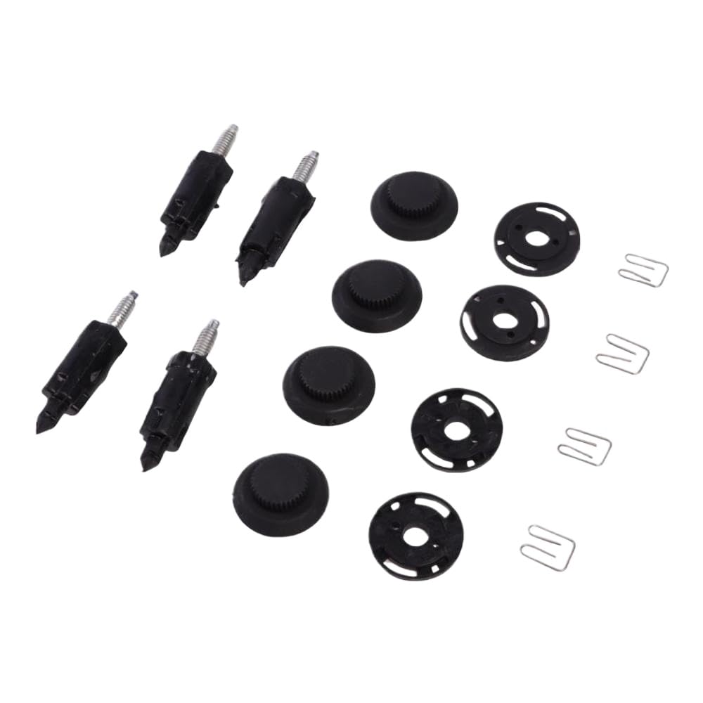 1Set Engine Cover Bolts & Clips Kit 13711 13768 Compatible with Berlingo C1 C2 C3 C4 C5 C8 Dispatch Xantia 20 HDI Vehicles Replacement Parts