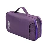 3. Design en toile spacieuse : le design spacieux de cette housse de rangement CD en toile garantit qu'il reste compact, léger et facile à transporter. Le boîtier portable dispose d'une courte corde suspendue pour plus de commodité pour un transport sans effort.