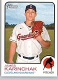 2022 Topps Heritage High Number #615 James Karinchak NM-MT Guardians