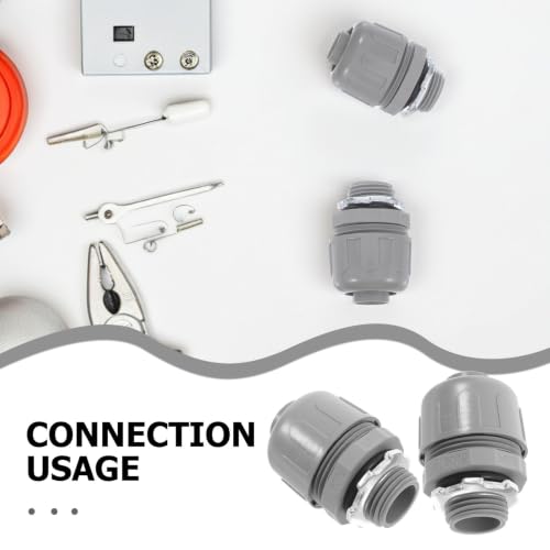 Conector de cables eléctricos estanco contra el clima y fluidos de 1/2" 4