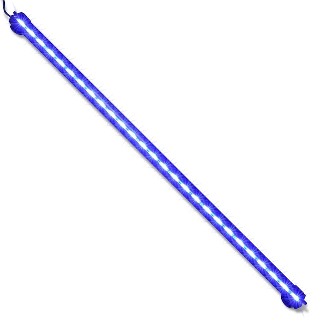 Lampe LED de Bulles d'aquarium RVB 71 cm éclairage Submersible avec télécommande, Tube Lumineux pour Bassin Eau Douce et mer, Rampe Lumineuse dimmable pour Plantes et Poissons