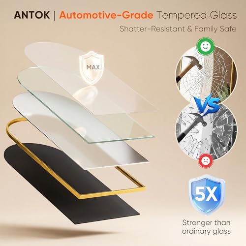 Image of Antok 78 inch x38 inch Arched Full Length Floor Mirror, Gold Aluminum Frame, Free Standing /Wall Mount /Leaning for Bedroom, Living Room, Dressing Room