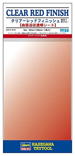 ハセガワ トライツール TF22 クリアーレッド フィニッシュ