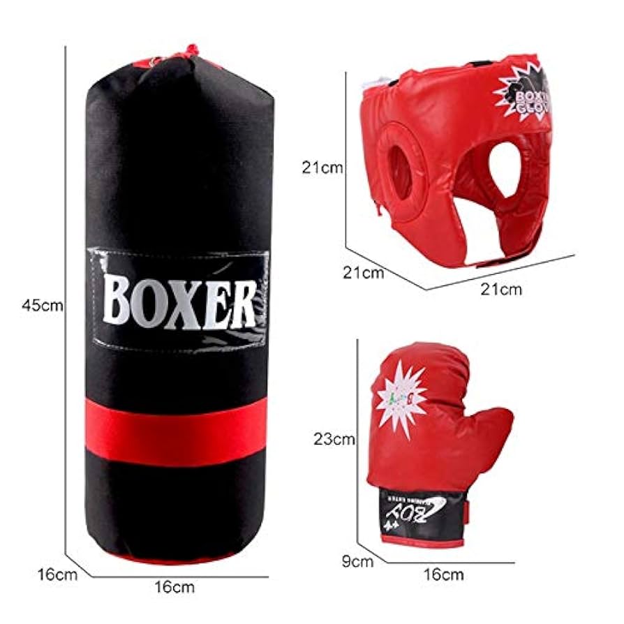 Amazon.co.jp: yeesportキッズボクシンググローブセットソフト
