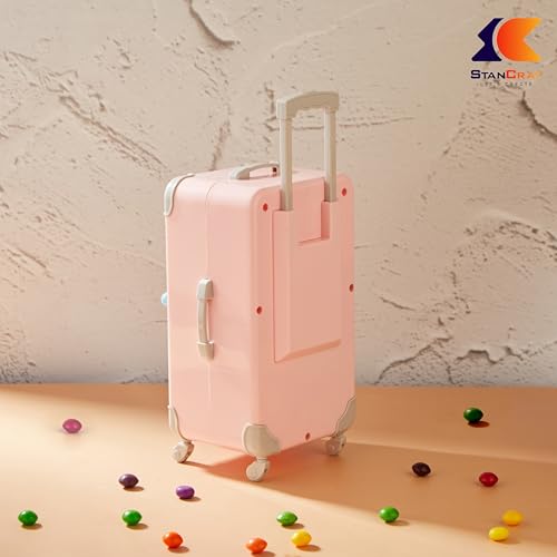 Image of Candy Dispenser, Cute Vending Machine for Desktop, Manual Candy Machine, Dispense Mini Candies, Birthday & Christmas Gift for Girls, Gift for Friends (Pink)