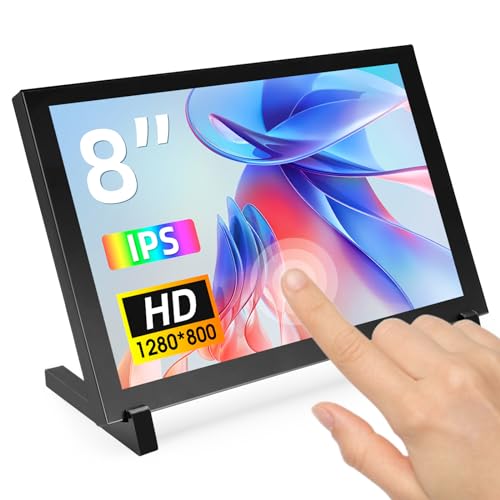 Design speciale per Raspberry Pi. Sul retro di questo mini schermo si trovano 4 fori di fissaggio. È possibile montare il Raspberry Pi 5/4 sul retro di questo mini display portatile. Questo è ideale per utilizzare lo schermo per i vostri progetti creativi fai da te