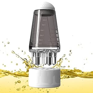 Scalp Olieapplicator haarolie applicator fles voor de hoofdhuid, wortelkam, applicator fles hoofdhuid olie applicator haarolie oliedispenser haarroller bal massageapparaat