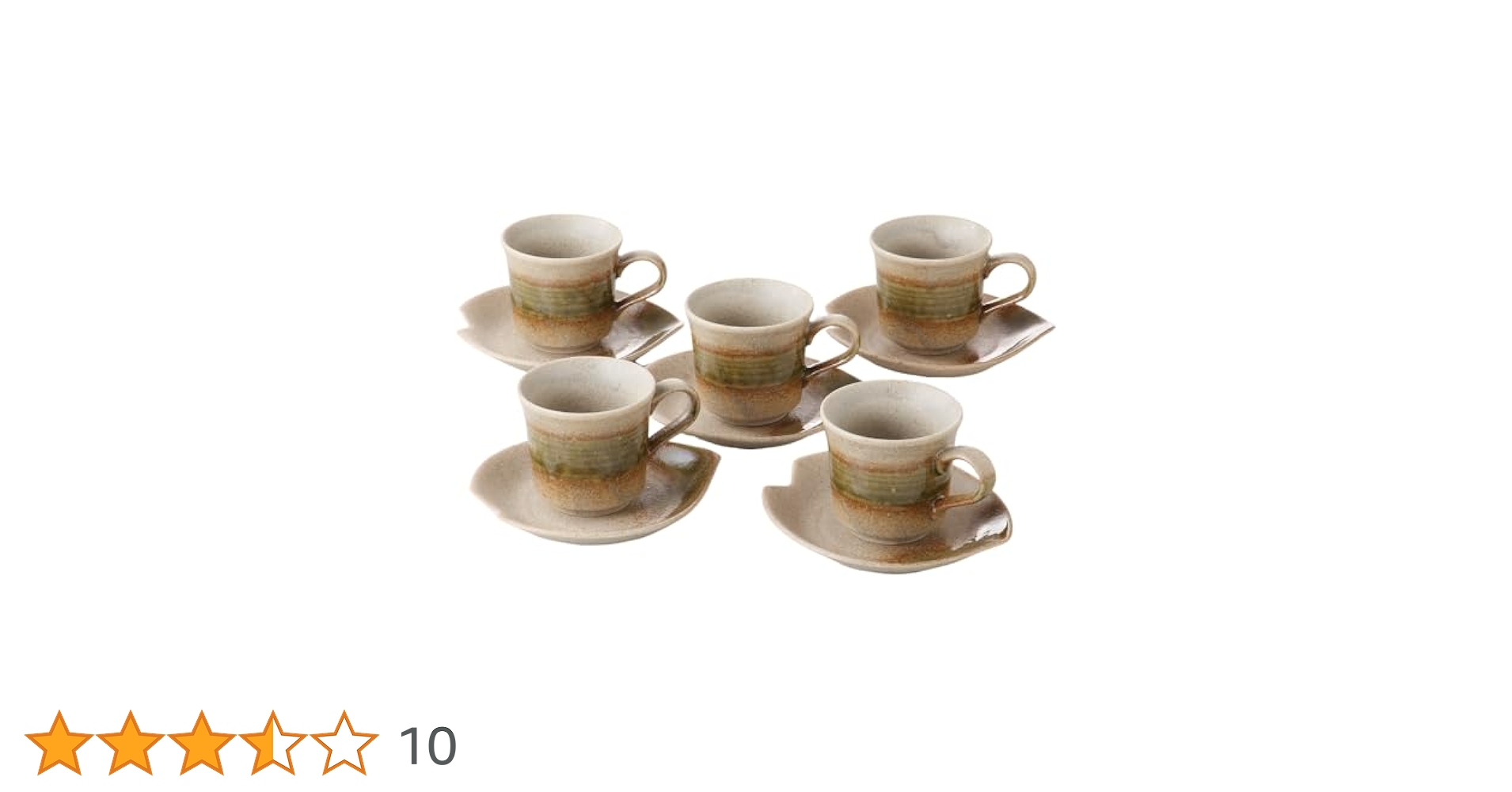 美濃焼　愛陶造　手描き　絵変わりの器　コーヒーカップ&ソーサー　5客セット　共箱 Amazon.co.jp: 美濃焼 愛陶造 手描き 絵変わりの器 コーヒー