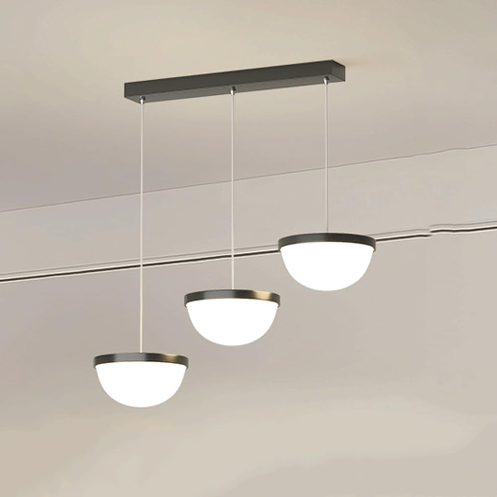 HYJAUSXB Ceiling Light Chandelier Simple Restaurant LED 3-Color Source. Suitable for Living Room Corridor Study Dining and Kitchen Island.