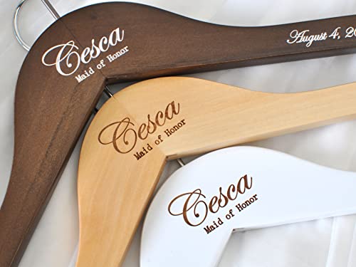 Bride Hanger, Wedding Hanger, Personalized Bride Hanger, Mr & Mrs Hanger, Custom Hanger, Honorary Maid, Bridesmaid, Dress Hanger, Wedding Anniversary, Wedding Gift #TOP6