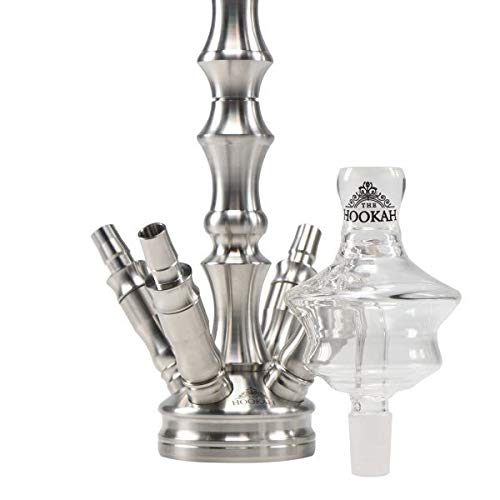 THE HOOKAH - Shisha Universal Molassefänger 18/8 Schliff Skywalker aus Borosilikatglas Wasserpfeife Zubehör für besten…