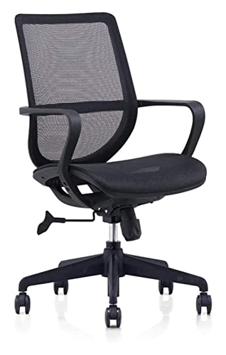 Chaise de bureau table et chaise en maille dossier ergonomique orange LiChA