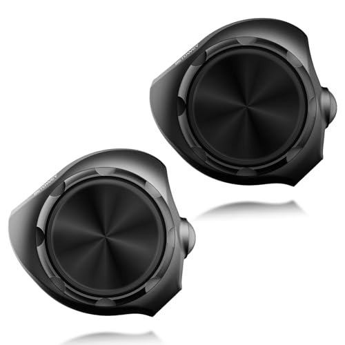 BETOWEY Y3 Intercomunicador Bluetooth 5.2 para Casco de Moto con Cancelación de Ruido Activa y Radio FM (2 Piezas)