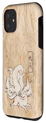 Iphone 11 Kyubino-Kitsune(The Nine-Tailed Fox) [Japanese Yokai] Case #TOP1