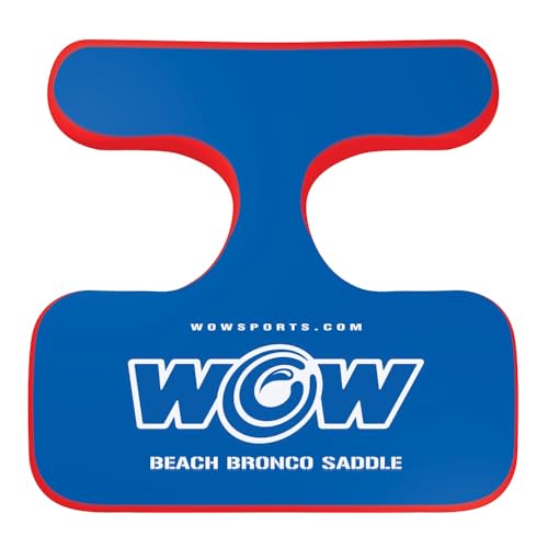 Wow Sports Foam Water Saddle Float - Heavyweight Adult - 300 lb Capacity - Hands-Free Pool Seat - 21 x 20 x 2.4 in