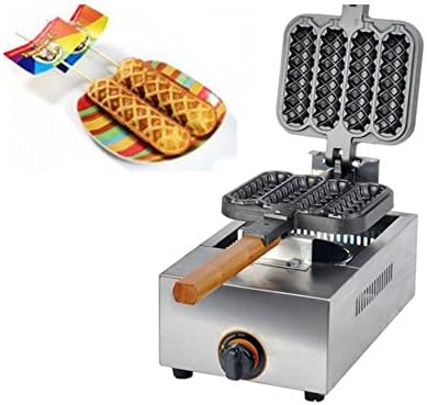 Commercial Non-stick LPG Gas Lolly Waffle Maker Baking Machine 4pcs/time ~ITEM #GH8 3H-J3/G8345761