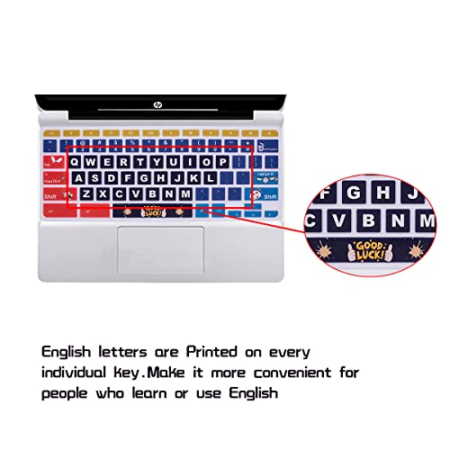 Protector de teclado HRH para HP Chromebook 11.6" miniatura 2