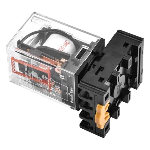 Heschen Gereral Purpose Relais MK2P-I AC220V Coil DPDT 8 Pin mit Steckklemme Buchse PYF83A