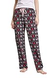 CYZ Women's Fleece Sleep Pajama Pant, Star, Womens Size: Large