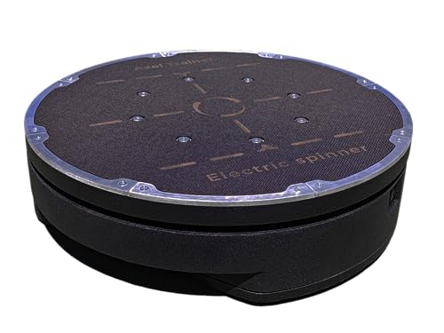 Axel trainer electric spinner for Figure skating jumps, ballet, rotation, Balance, vestibular system, gymnastics (Black Disk/Black Bag)