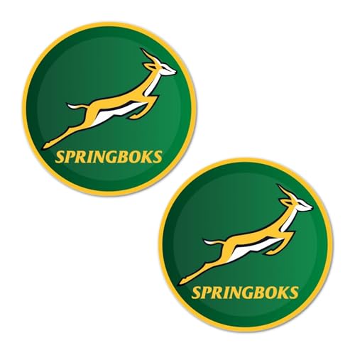 Springboks Rugby Sticker Set of 2