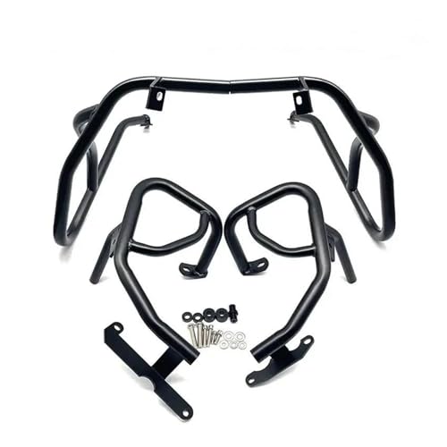 Bumper Side Frame For G 310 GS Full Set Motorcycle Engine Guard Crash Bar For BMW For G310GS For G310GS 2017-2022 Fairing Bumper Frame Protector Bars Highway Crash Bars(Black)