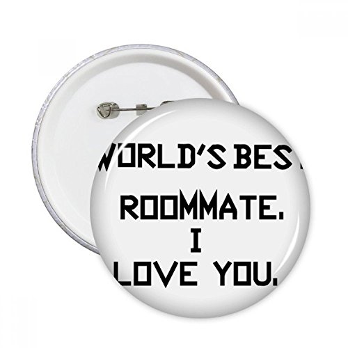 Badge I Love You Décoration Cadeau pour Célébrer une Amitié Unique