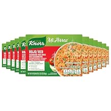 Knorr Rice Seasoning Mix 12 pk Rojo/Red Add Authentic Flavor To Any Dish Delicious Homemade Flavor in Our Seasonings 2.39 oz