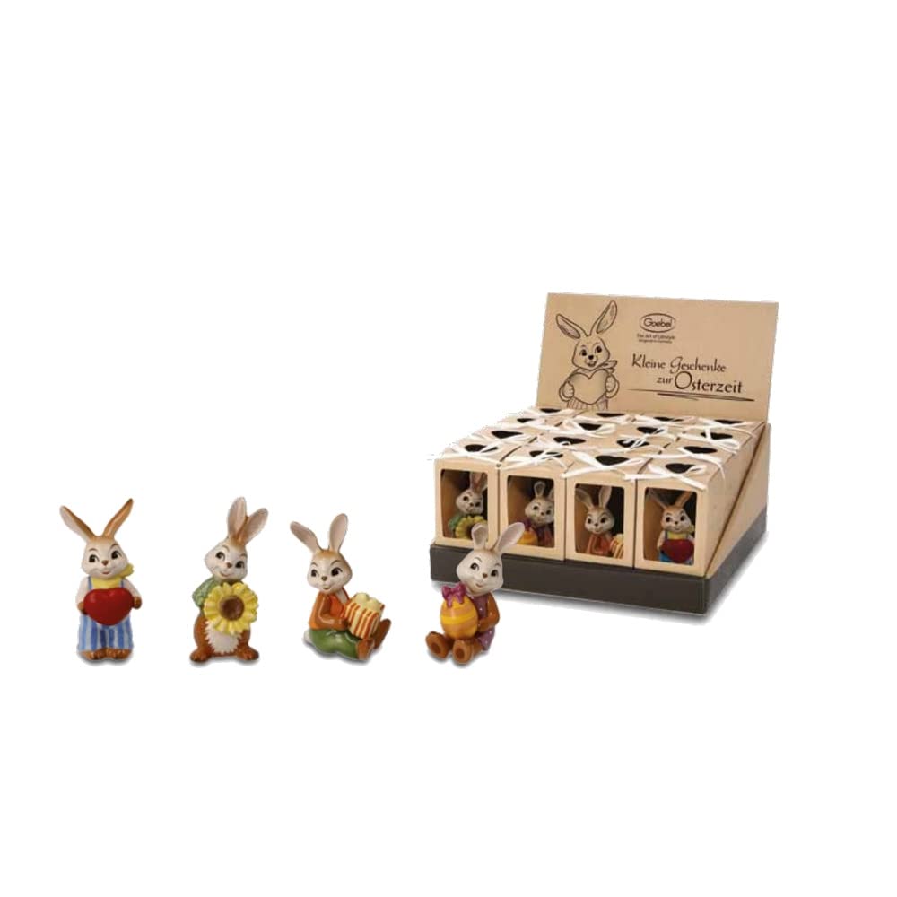 Goebel Porcelain Easter Figurine 23 x 22.5 x 10.5 cm, White, 23 x 22,5 x 10,5