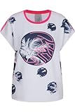 Rückenlänge: Gr. 36 56,0 cm Sportalm sommerliches T-Shirt in Sweat Qualität Lago, Farbe:Marine, Größe:36