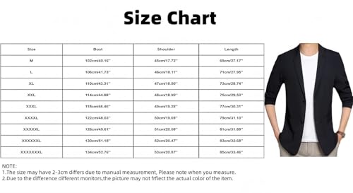 Jacket,Men's Summer Ice Silk Cool Mens Casual Blazers,Stretch Slim Fit Soft Wrinkle Free Two Buttons Jackets2