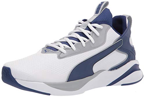 Puma Men S 19438101 Running Shoe, White-Elektro Blue, 10 Puma Men S 19438101 Running Shoe, White-Elektro Blue, 10