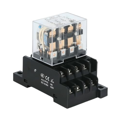 Relais à broches AC220V DC24V 4N commutation stable multi-circuit
