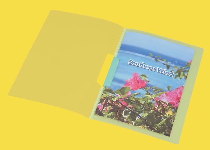 Amazon | テージー スライドクリップ はさんど~る A4 イエロー CC-442