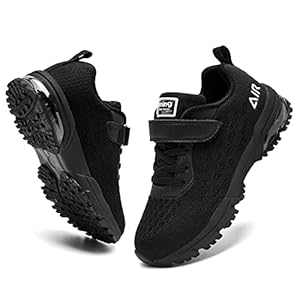 PERSOUL Air Shoes for Boys Girls Kids Children Tennis Sports Athletic Gym Running Sneakers